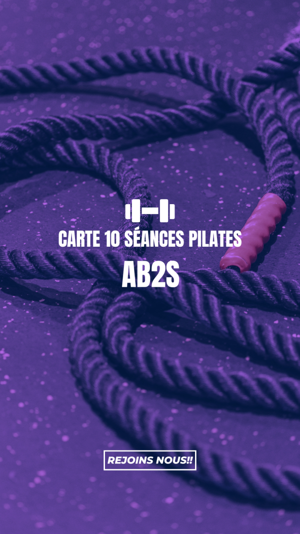 Carte 10 séances Pilates + Licence annuelle