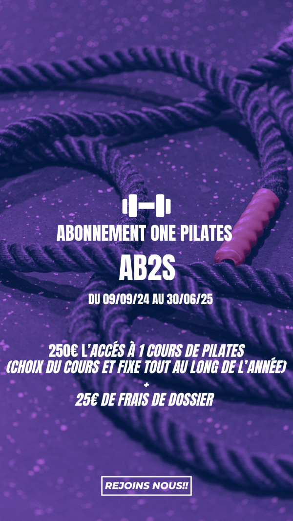 Abonnement Membre One Pilates